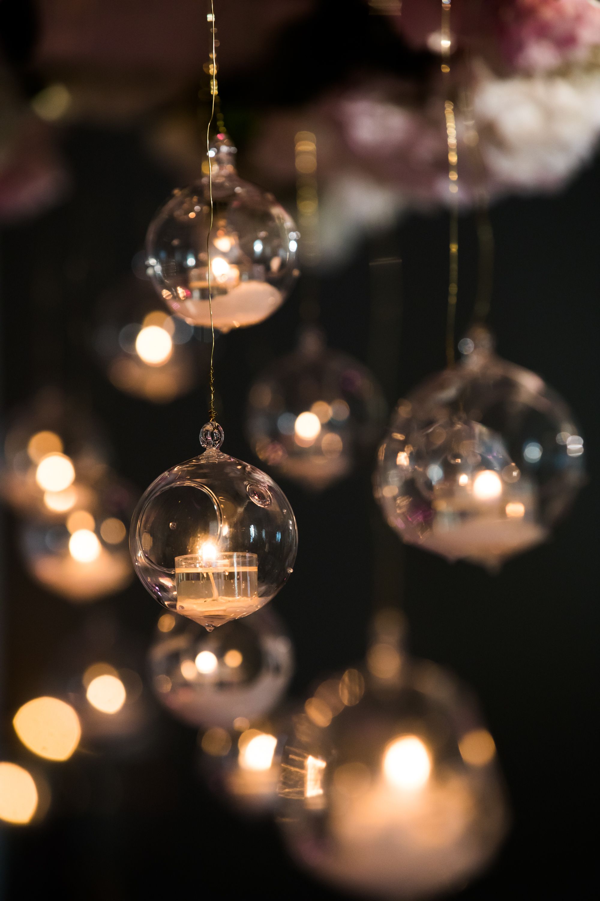 Rose Gold Fairy Lights Wallpapers