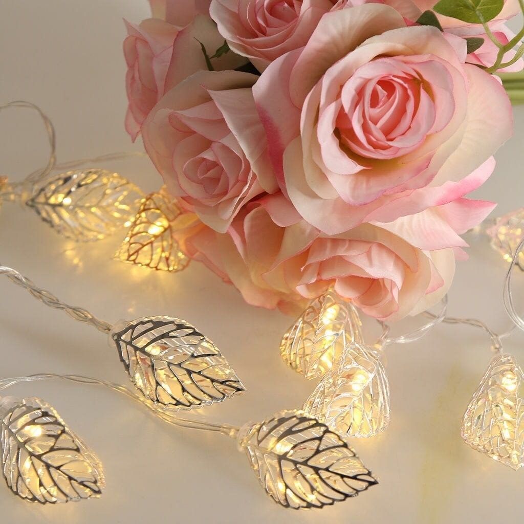 Rose Gold Fairy Lights Wallpapers