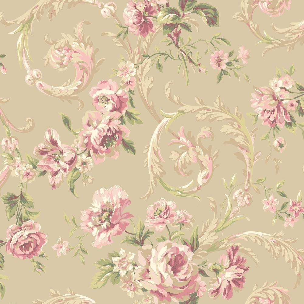 Rose Gold Floral Wallpapers