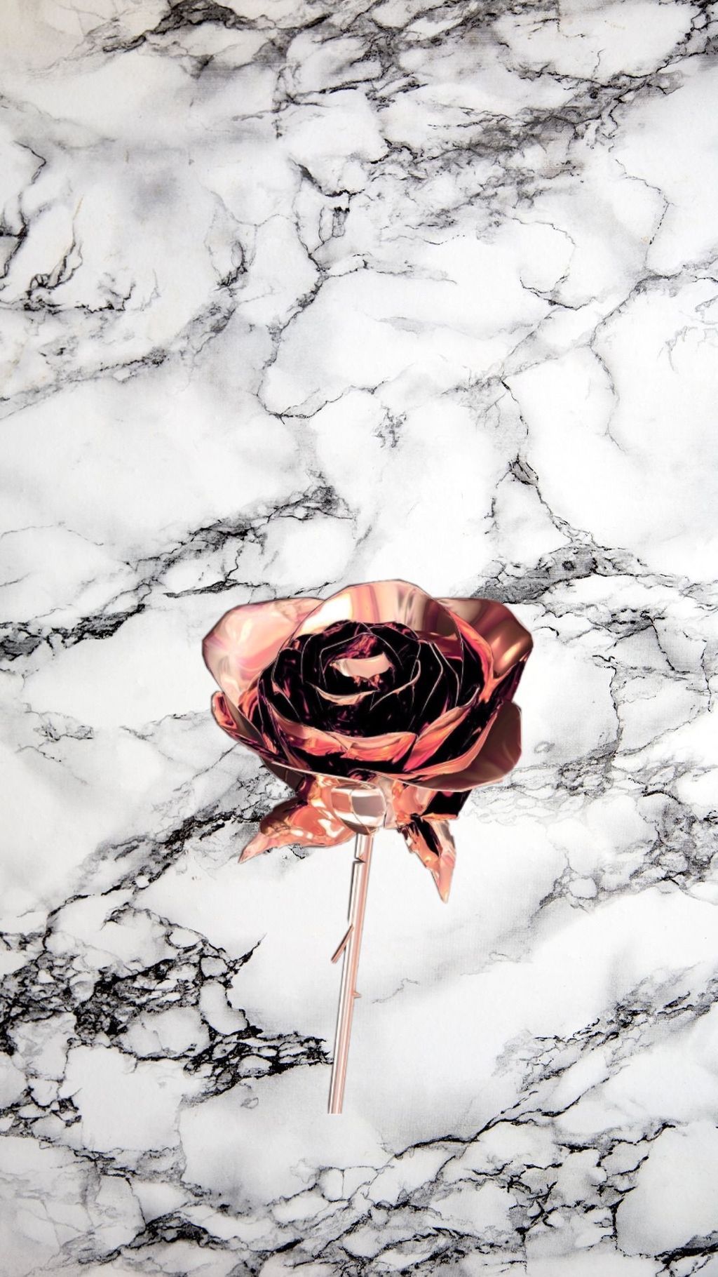 Rose Gold Marble Cute Wallpapers