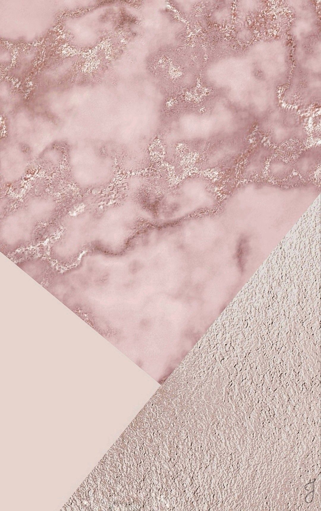 Rose Gold Marble Cute Wallpapers