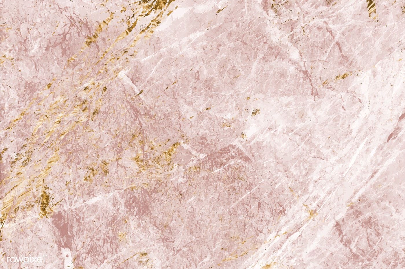 Rose Gold Marble Desktop Wallpapers