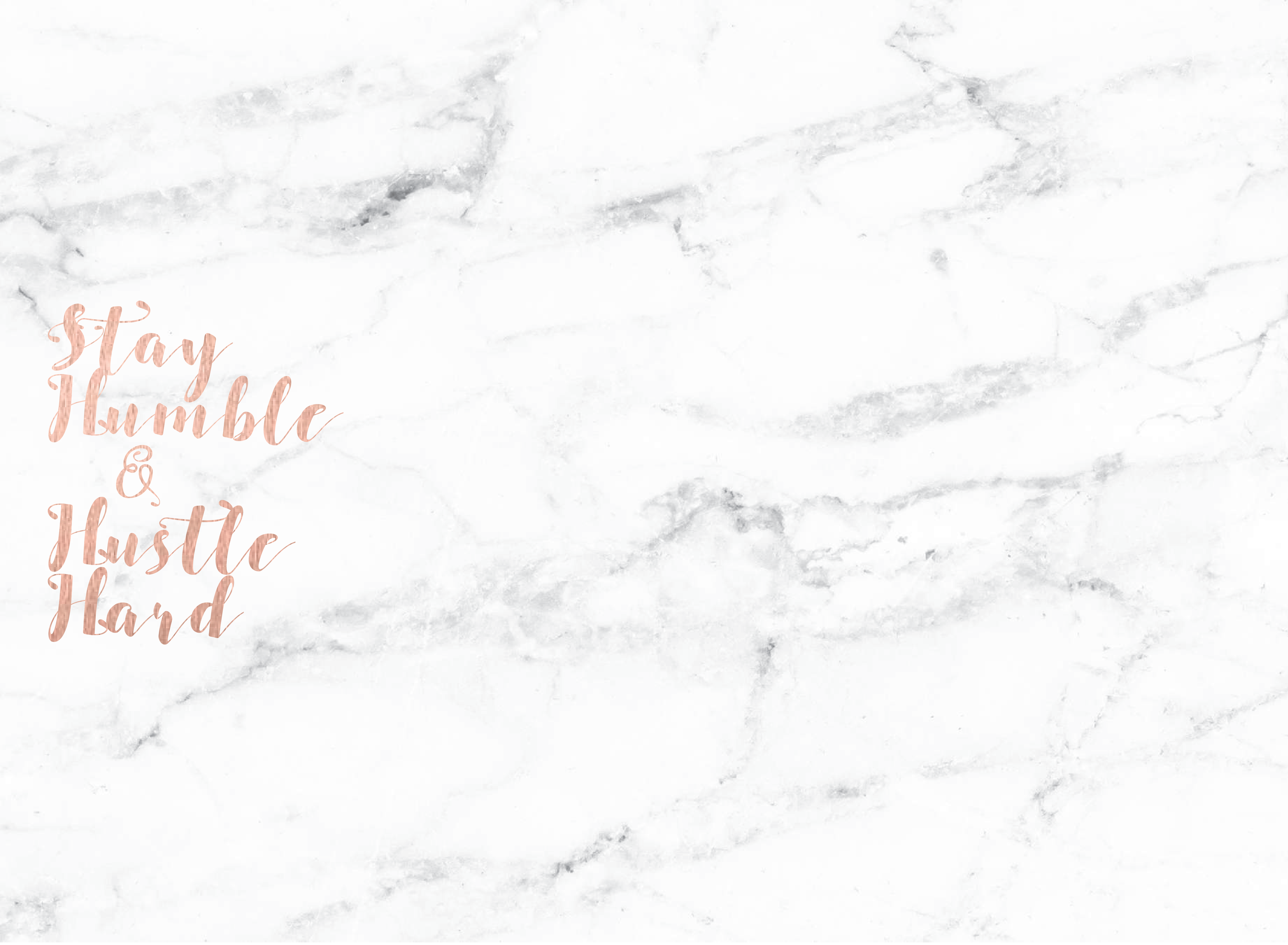 Rose Gold Marble Desktop Wallpapers