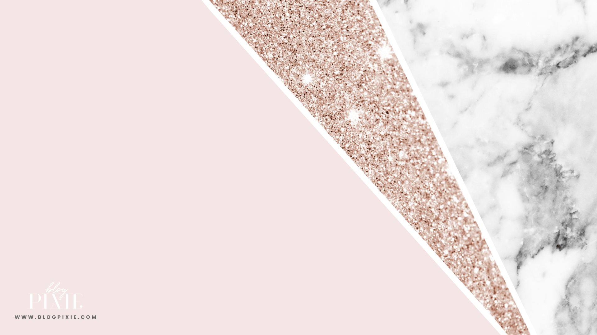 Rose Gold Marble Desktop Wallpapers