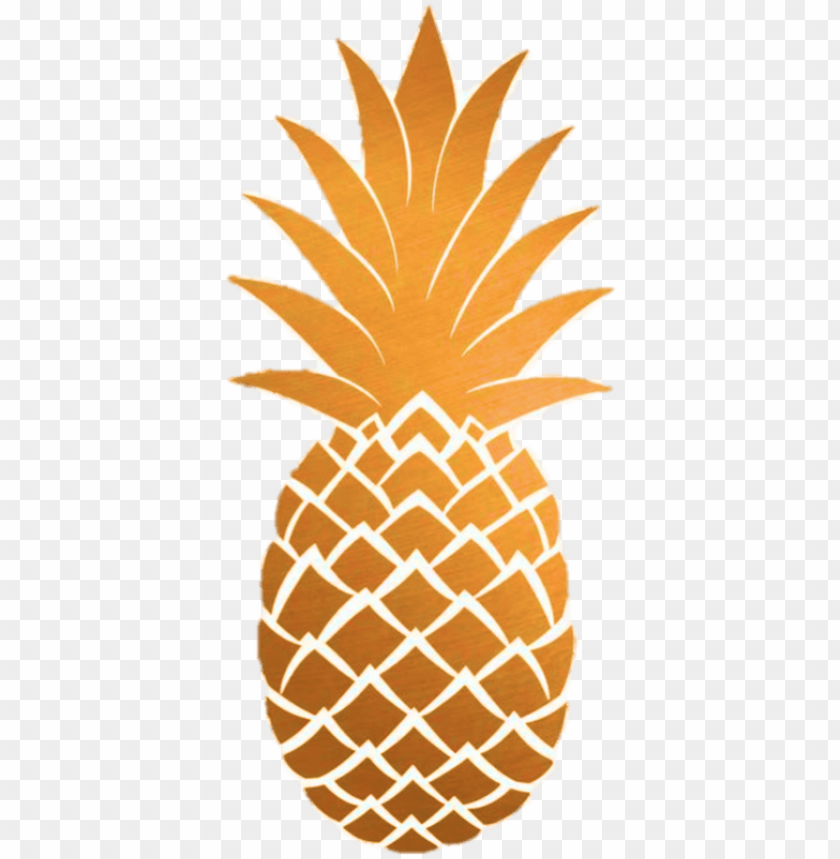 Rose Gold Pineapple Wallpapers