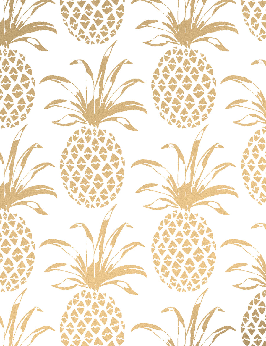 Rose Gold Pineapple Wallpapers