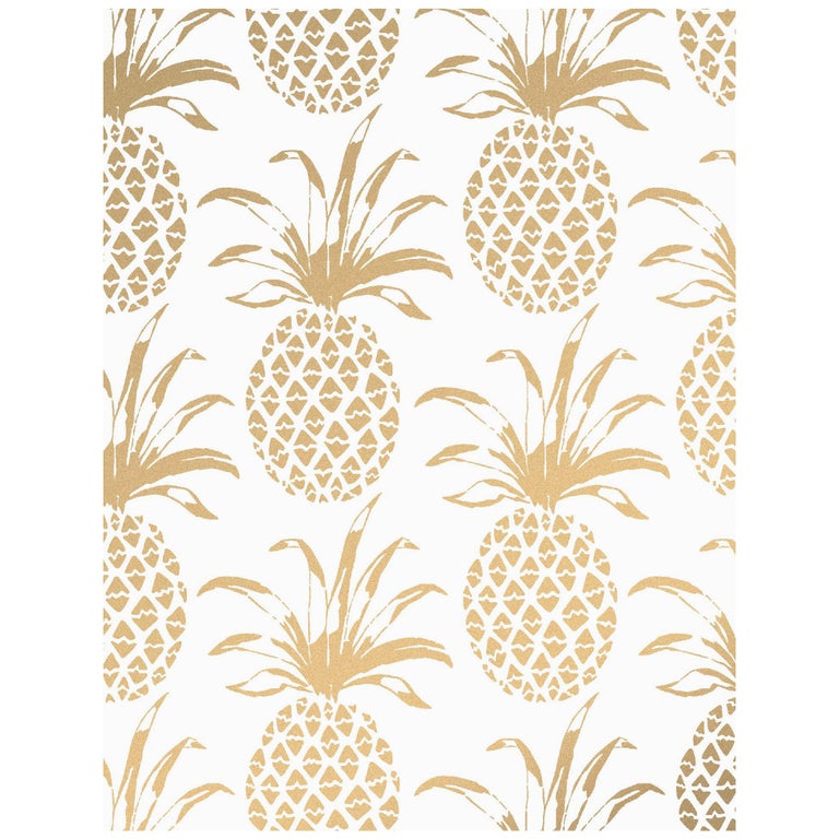 Rose Gold Pineapple Wallpapers