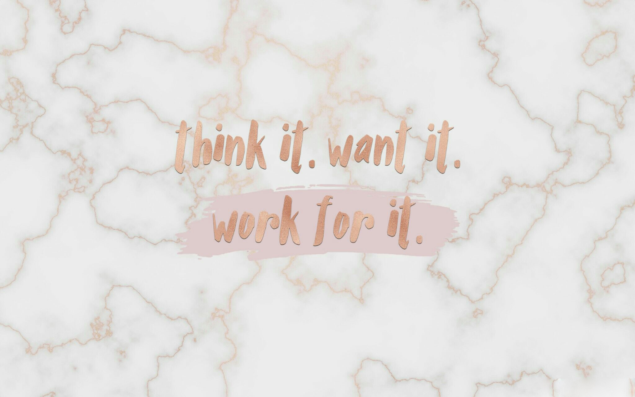 Rose Gold Quotes Wallpapers