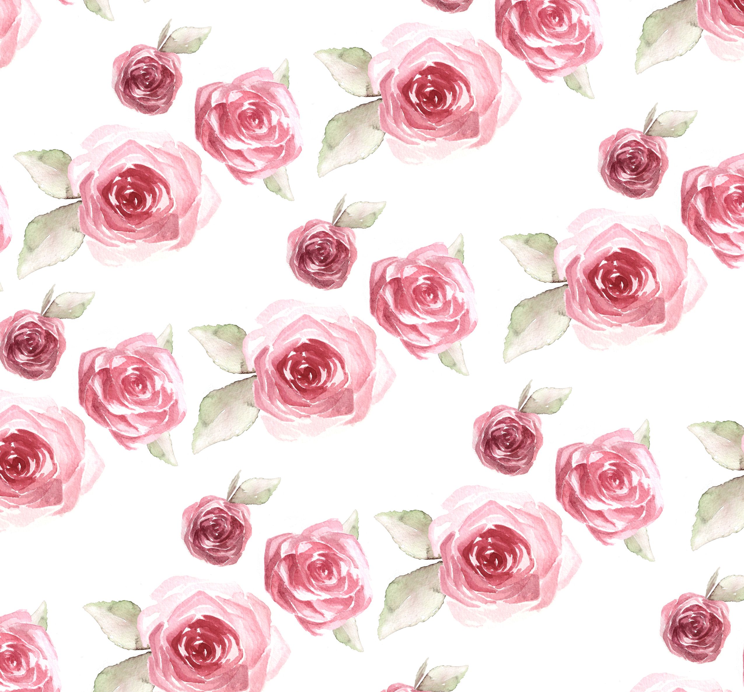 Rose Pattern Wallpapers