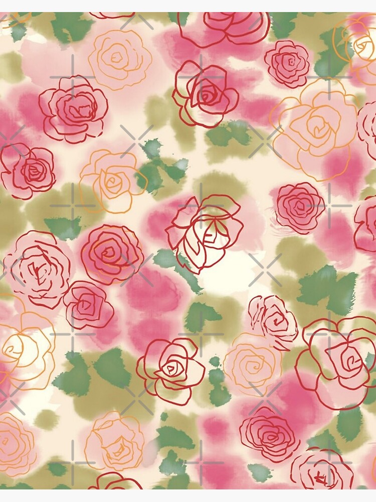 Rose Pattern Wallpapers