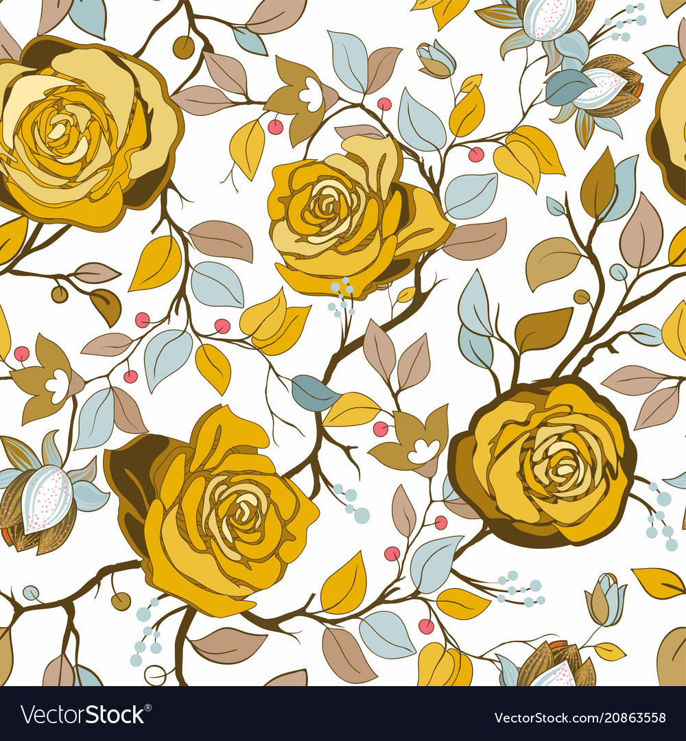 Rose Pattern Wallpapers