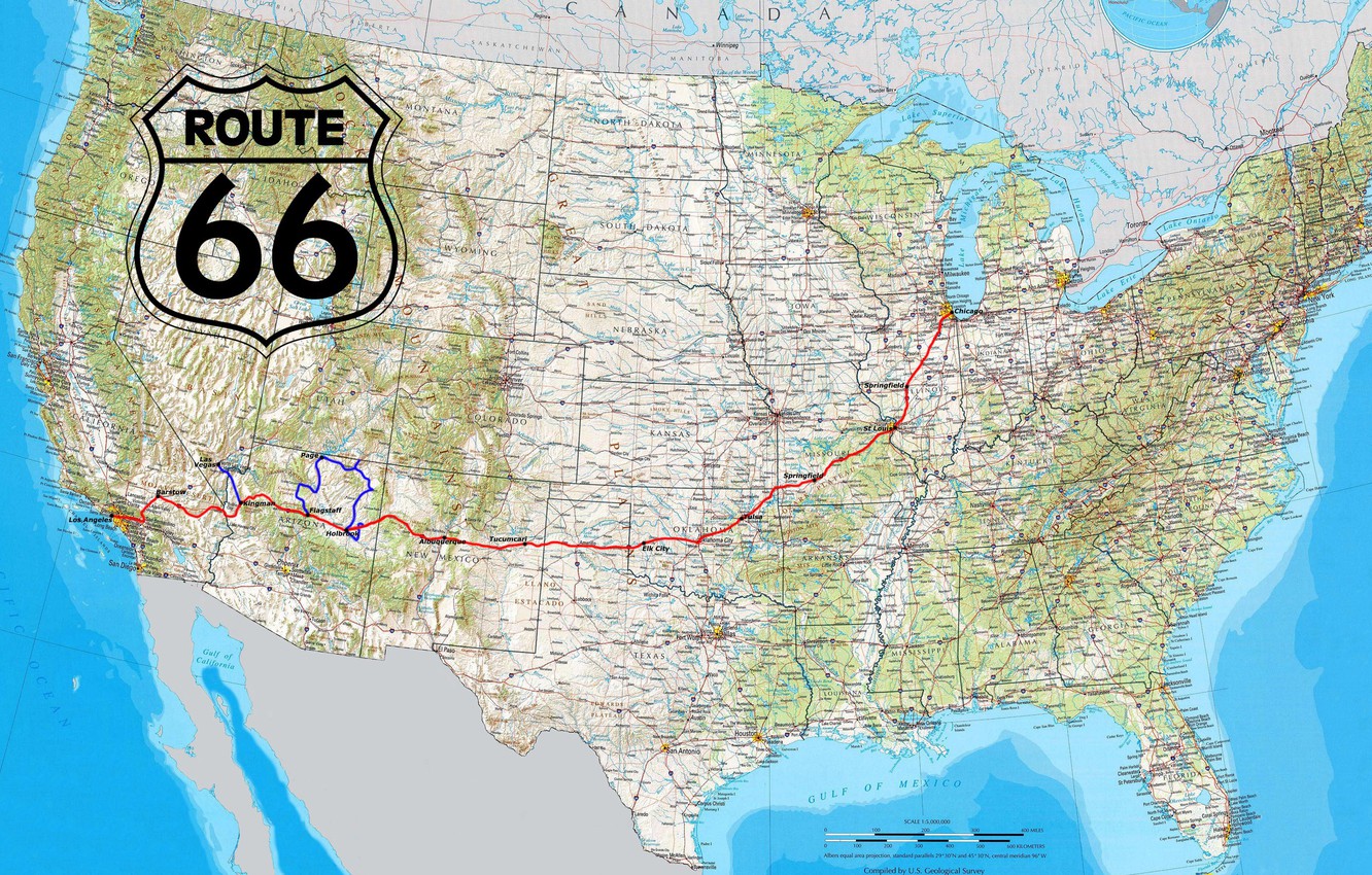 Route 66 Border Wallpapers