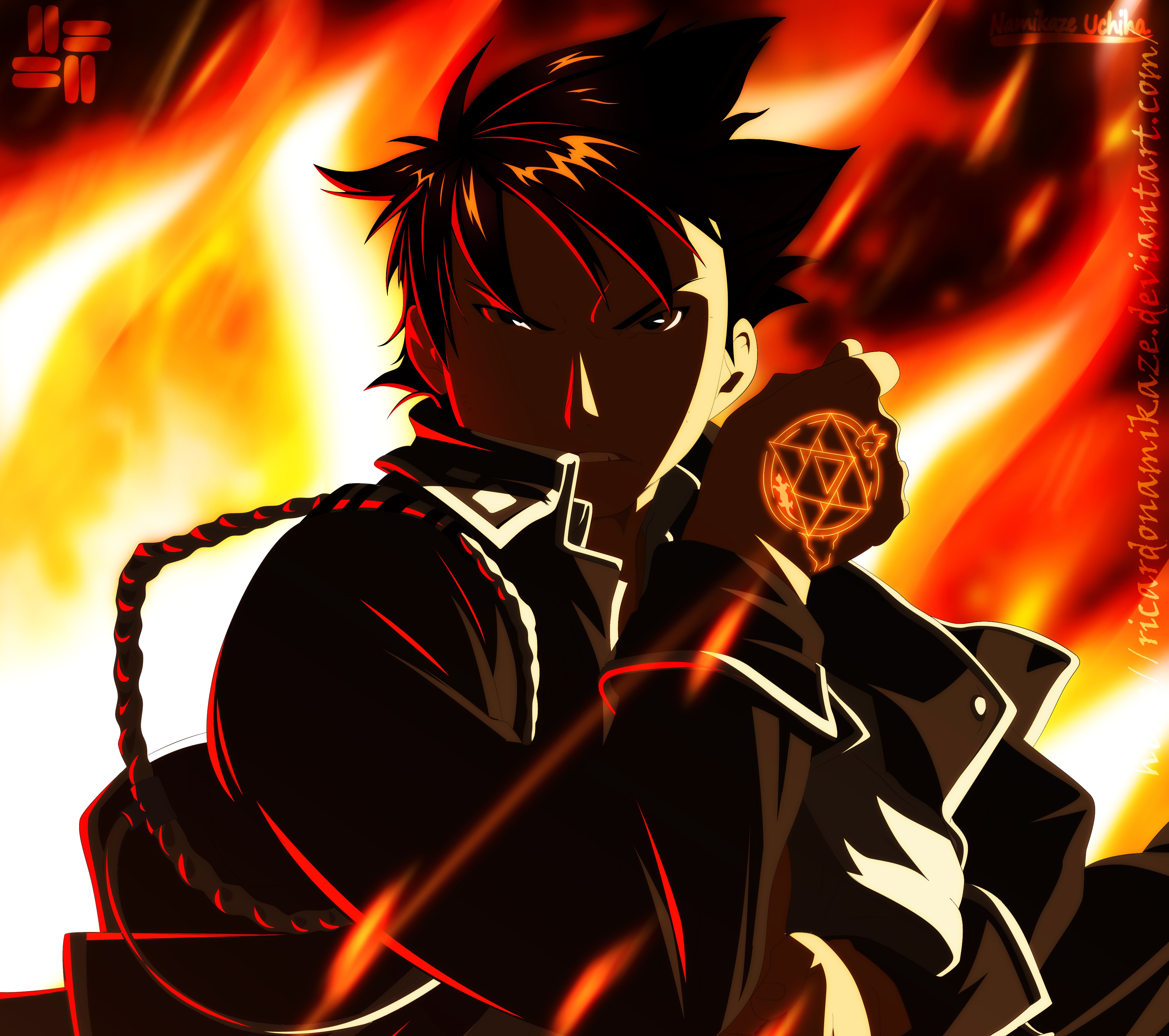 Roy Mustang Background