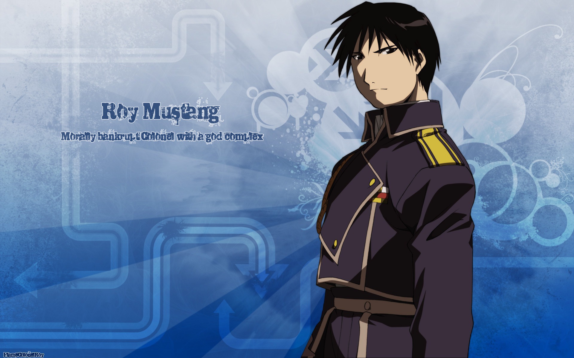 Roy Mustang Background