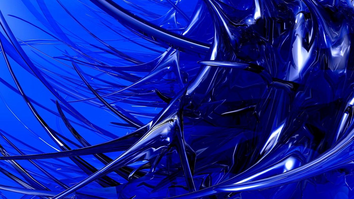 Royal Blue Abstract Background