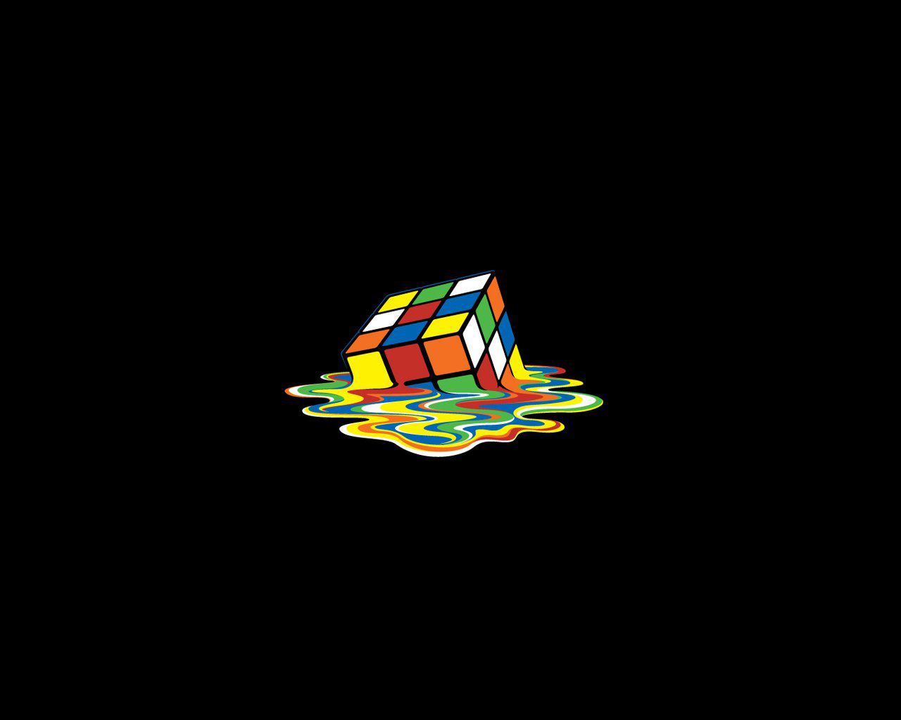 Rubiks Cube Minimalism Wallpapers