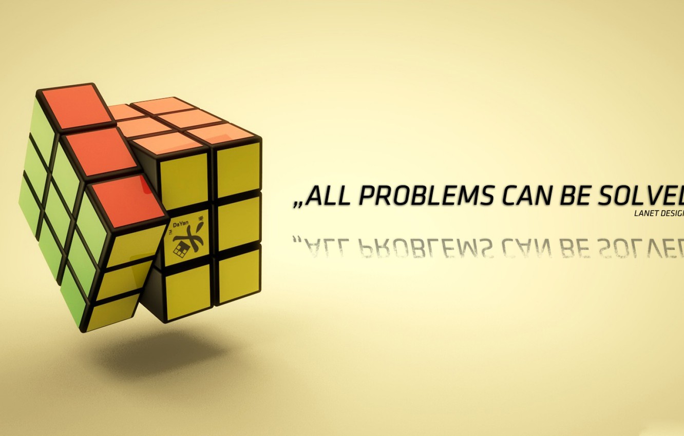 Rubiks Cube Minimalism Wallpapers