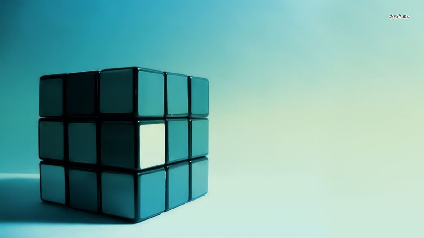 Rubiks Cube Minimalism Wallpapers