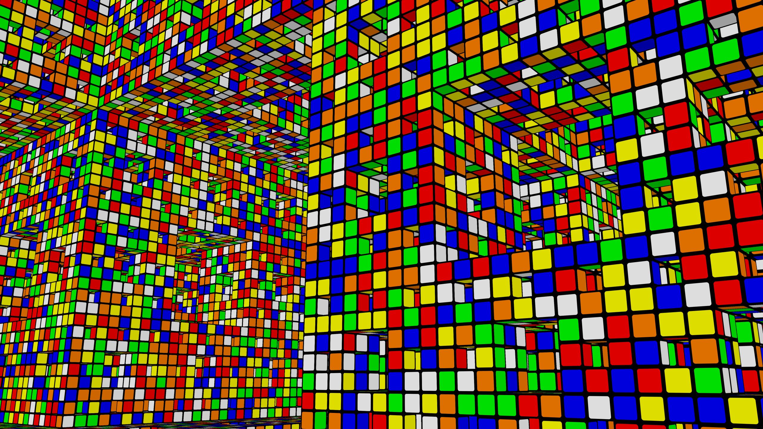 Rubix Cube Background