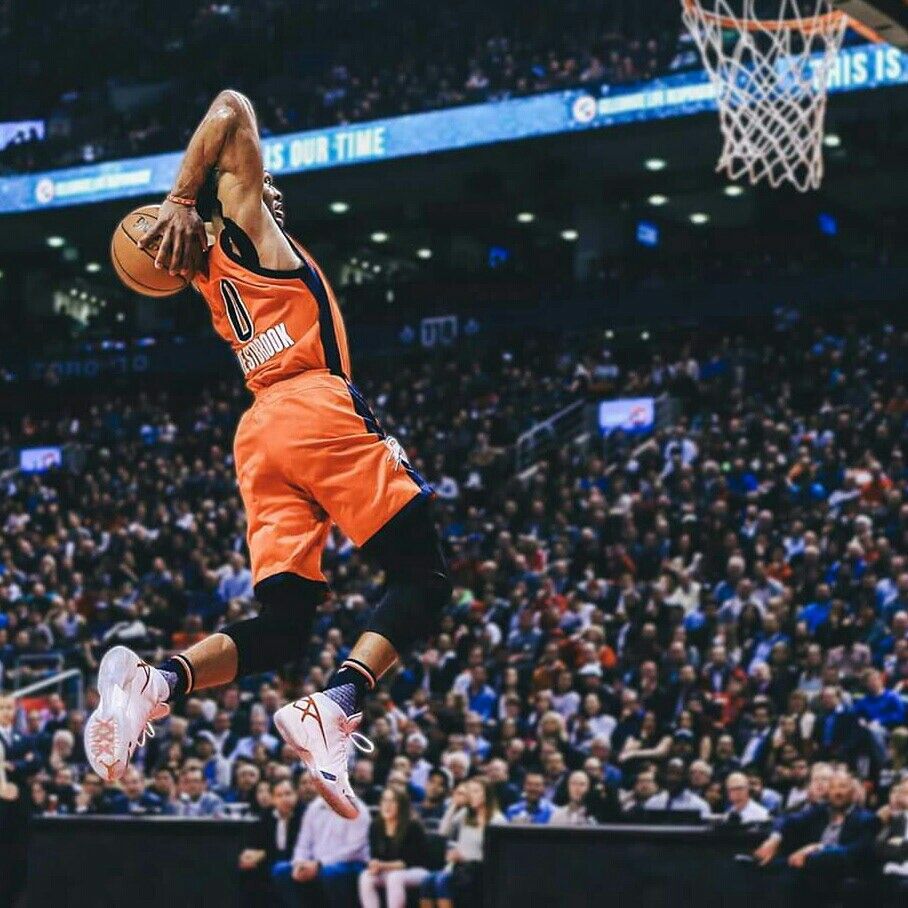 Russell Westbrook Dunking Wallpapers