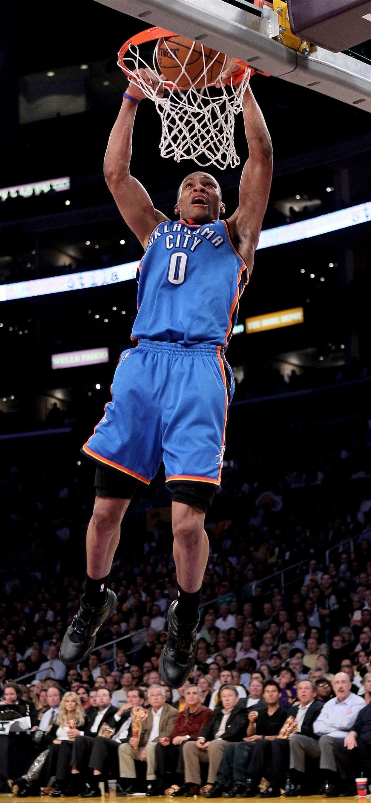 Russell Westbrook Dunking Wallpapers