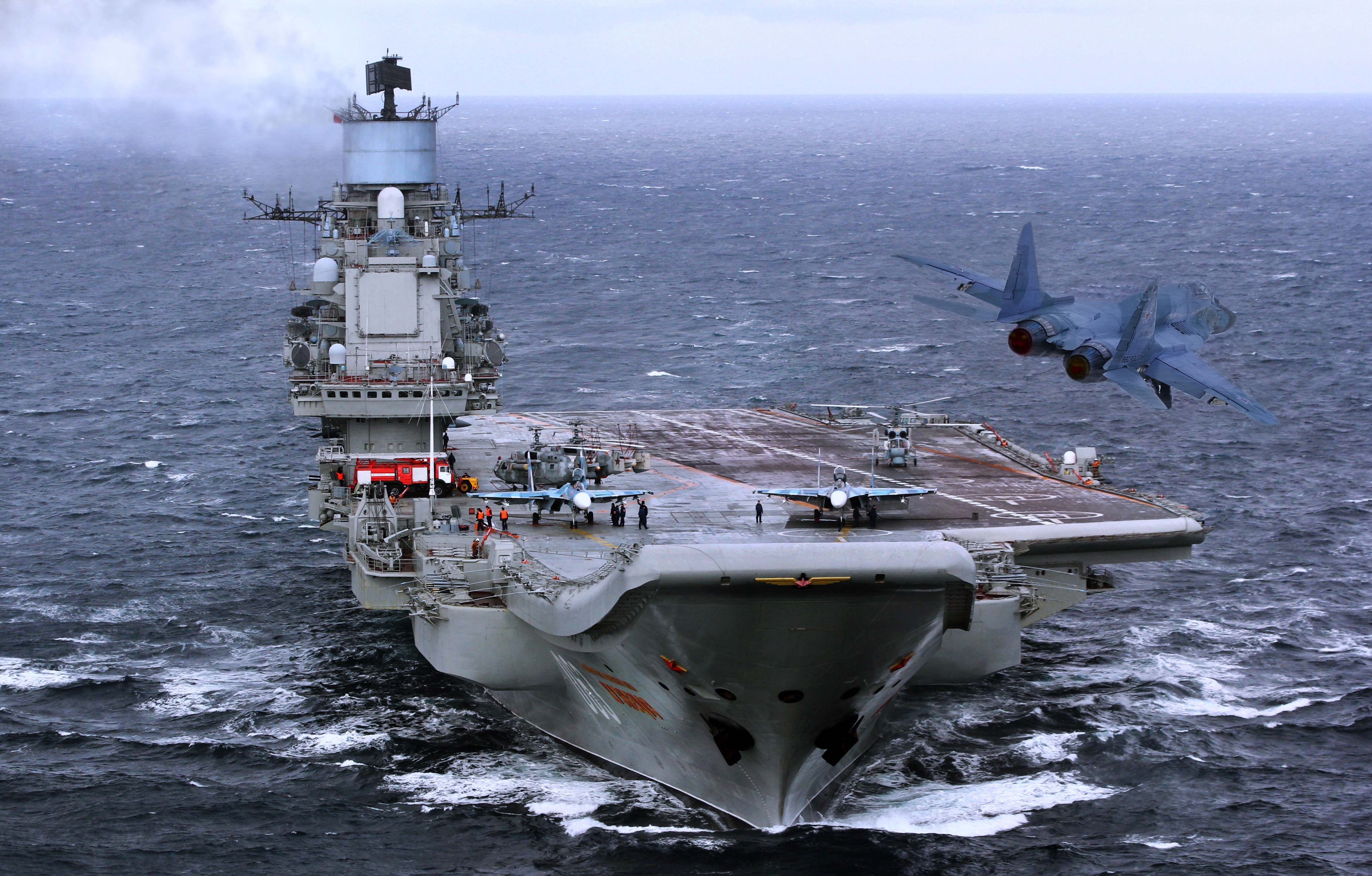 Russian Aircraft Carrier Admiral Kuznetsov Wallpapers