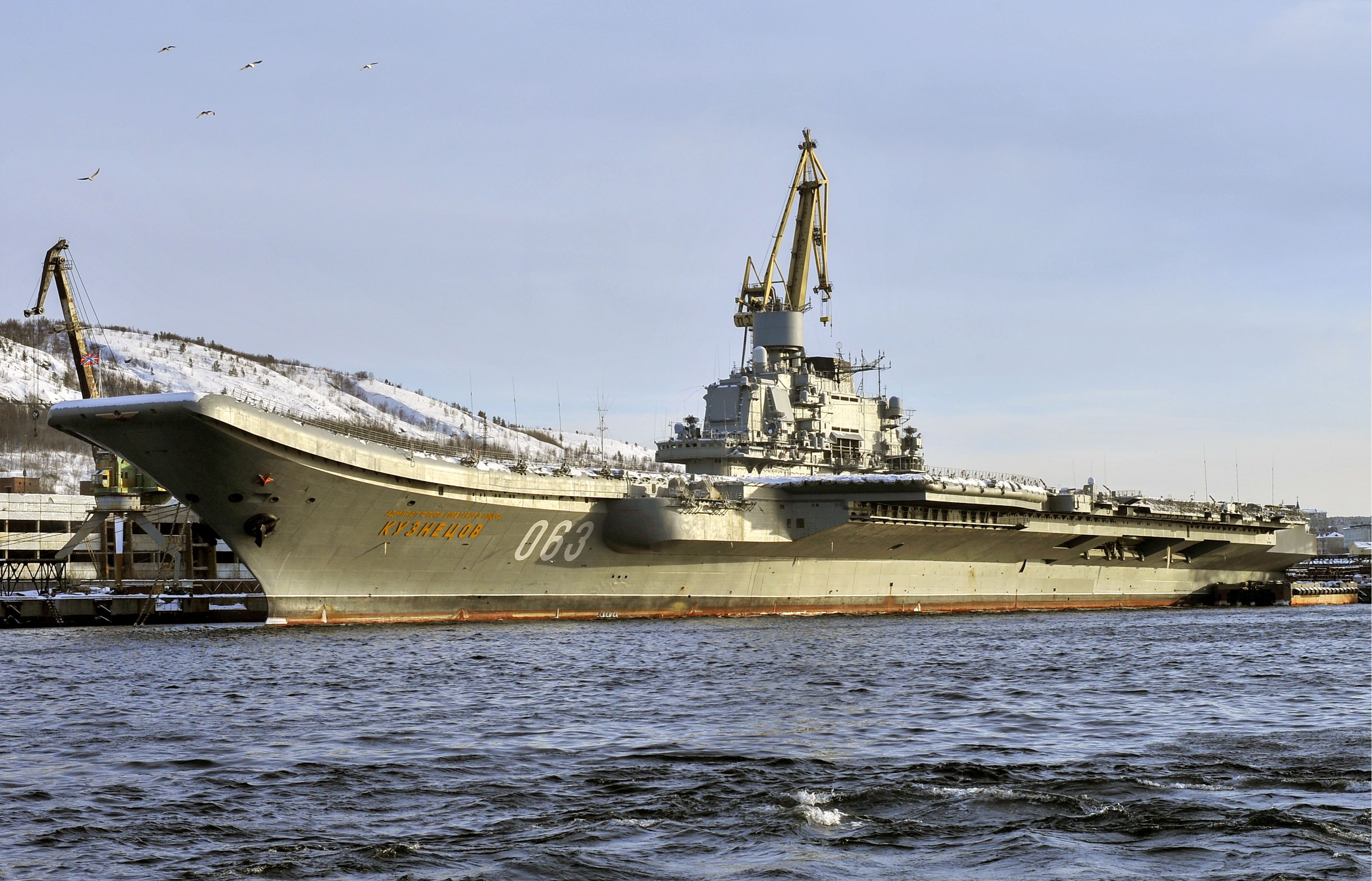 Russian Aircraft Carrier Admiral Kuznetsov Wallpapers