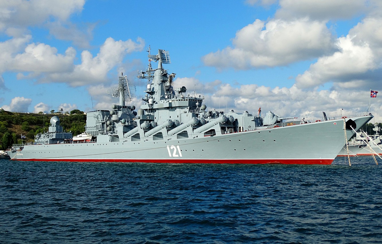 Russian Cruiser Moskva Wallpapers