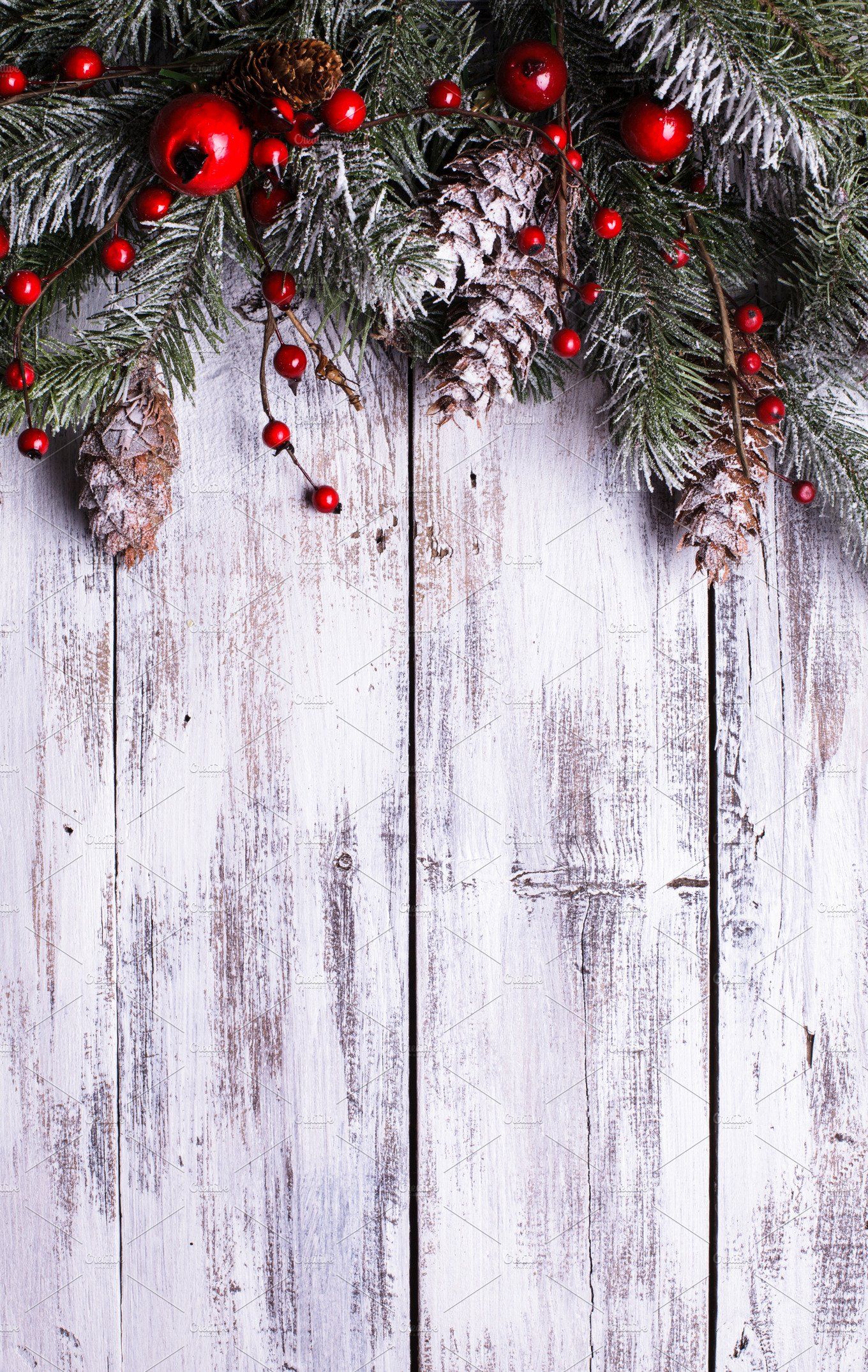 Rustic Christmas Phone Wallpapers