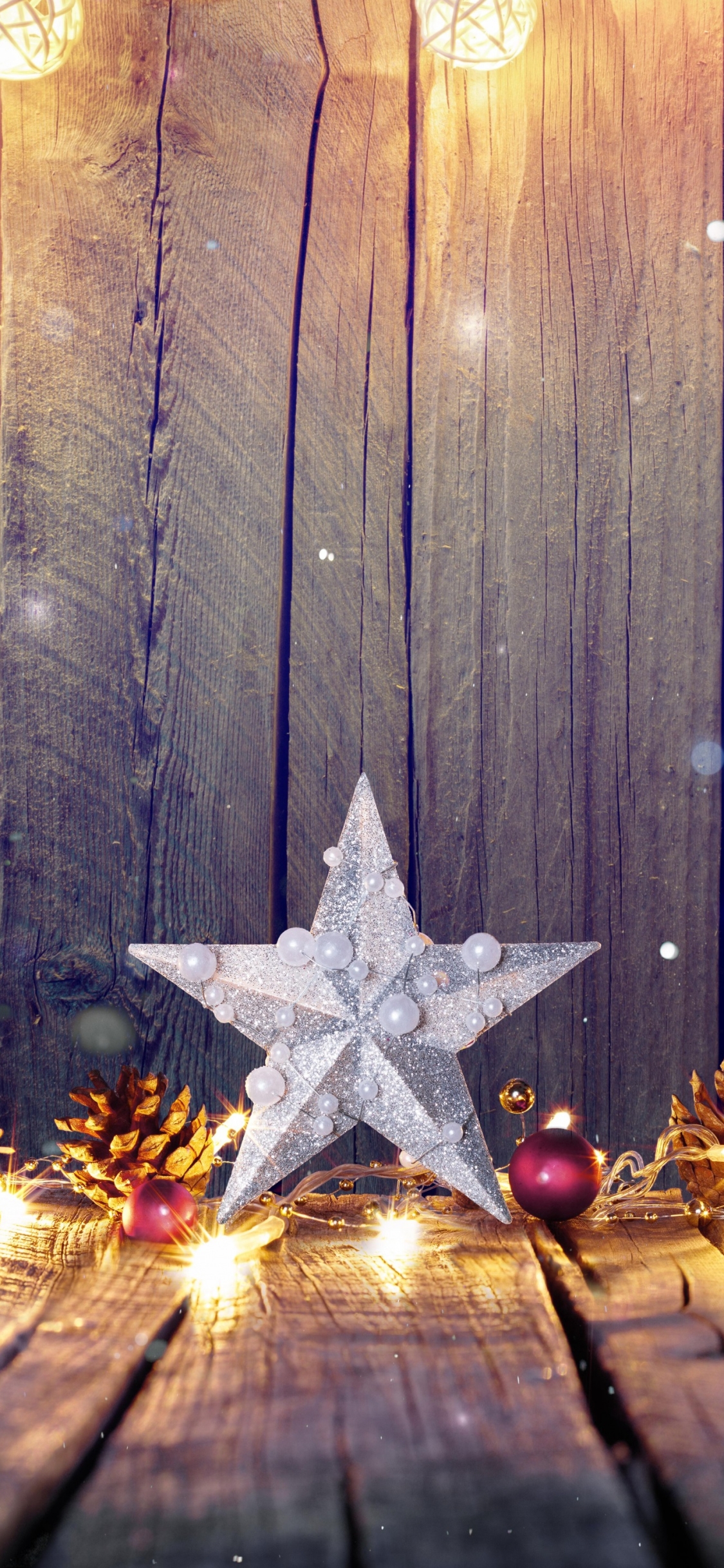 Rustic Christmas Phone Wallpapers