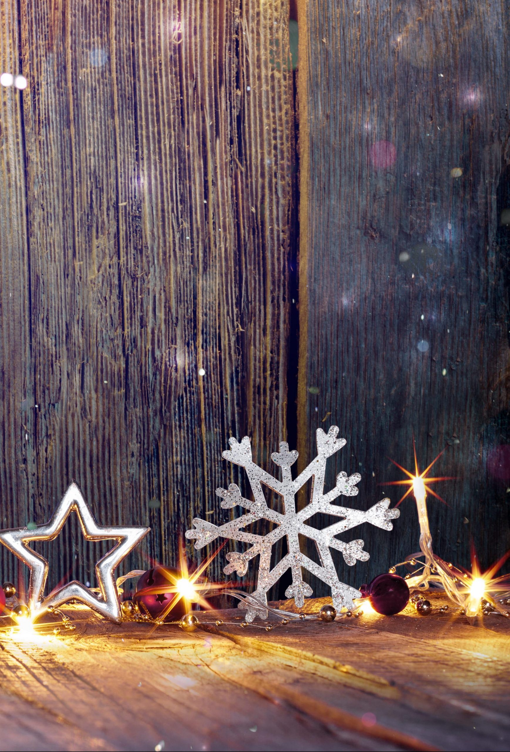 Rustic Christmas Phone Wallpapers