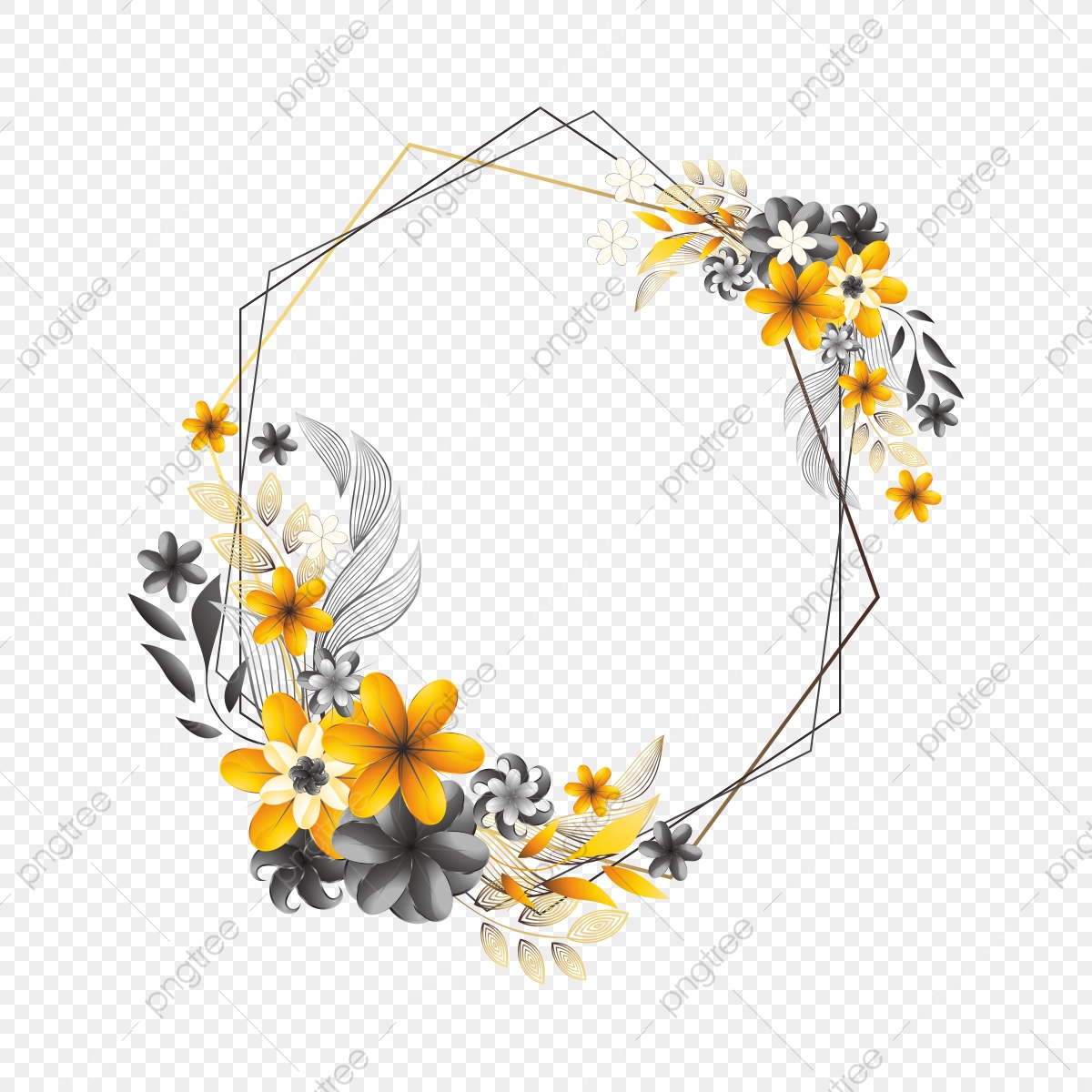 Rustic Flowers Background