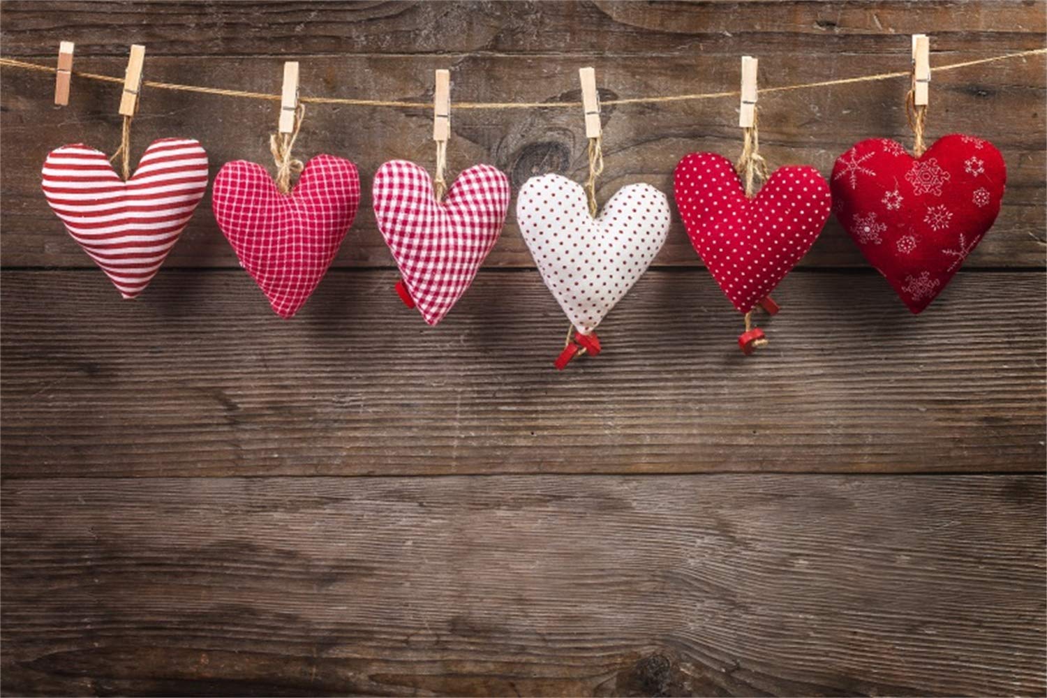 Rustic Heart Background