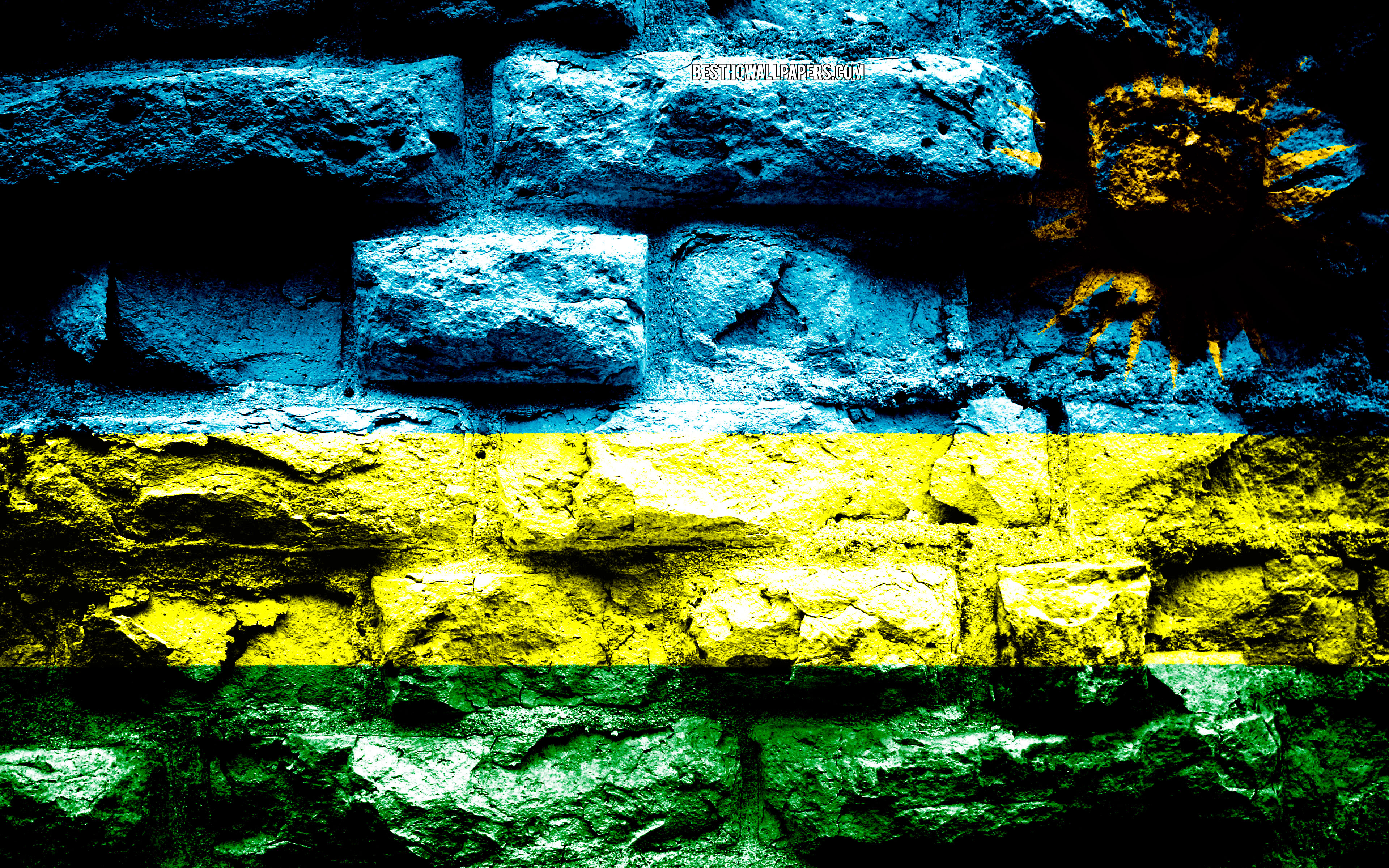 Rwanda Flag Wallpapers