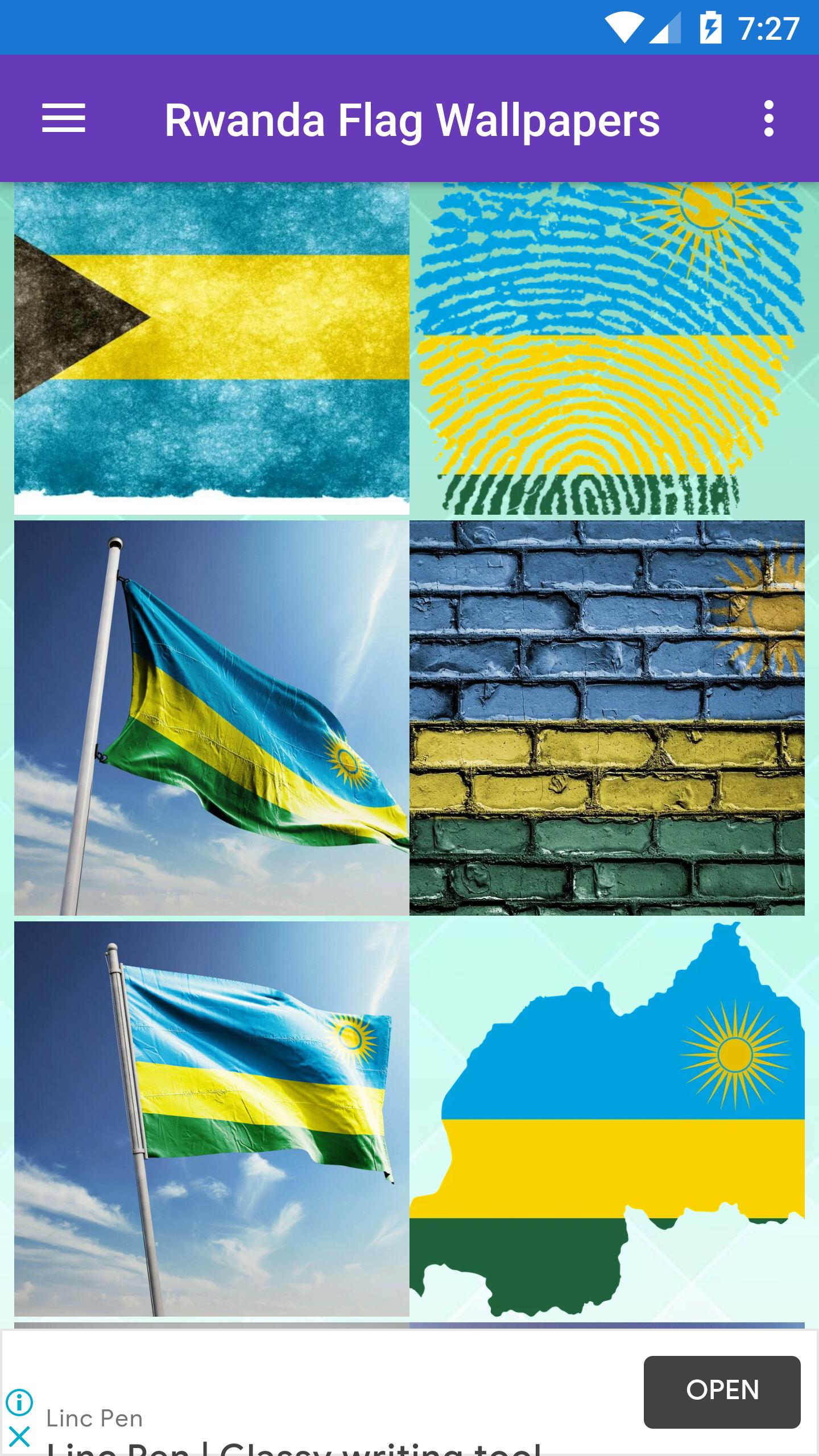 Rwanda Flag Wallpapers