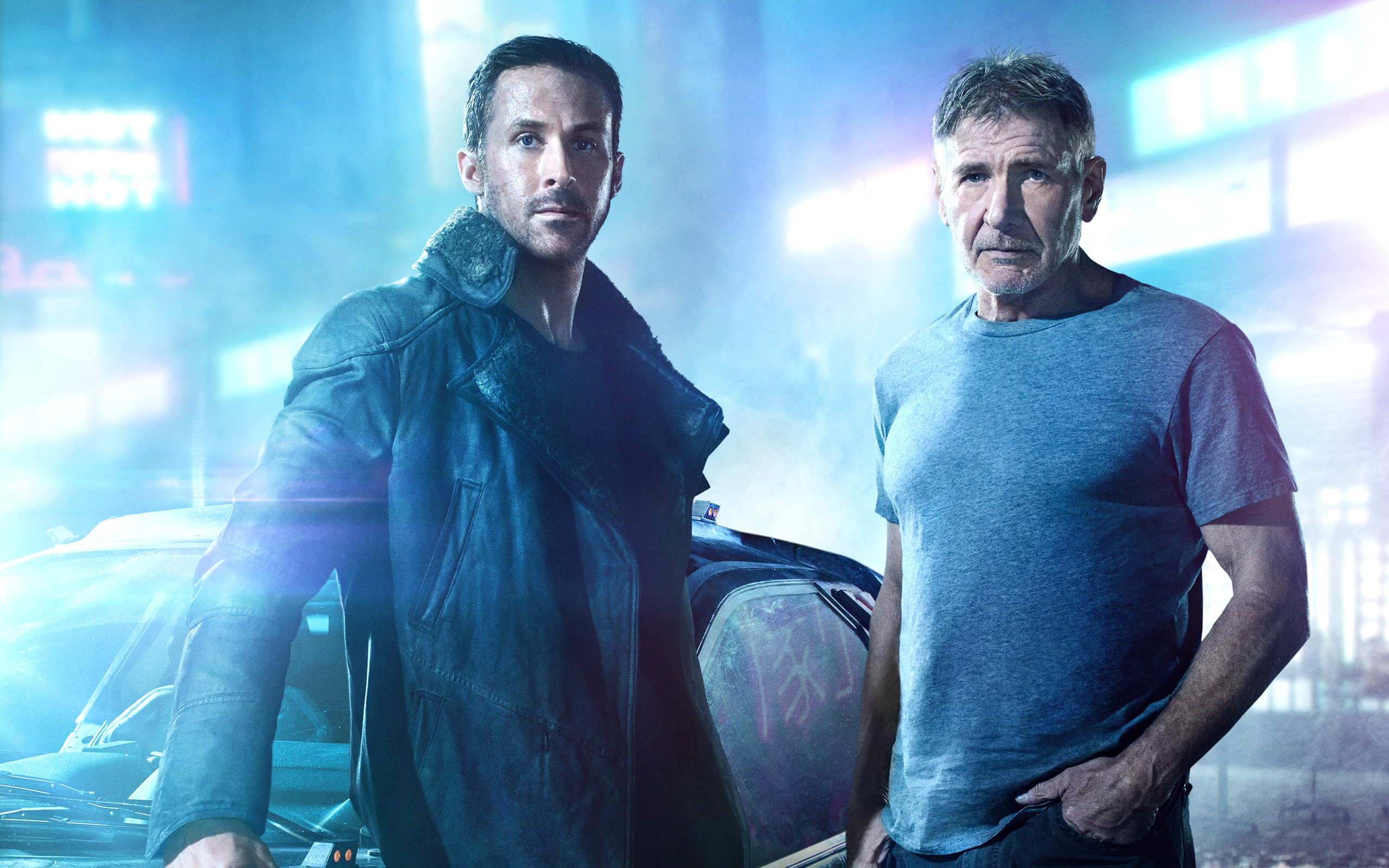 Ryan Gosling And Harrison Ford Blade Runner 2049 Wallpapers