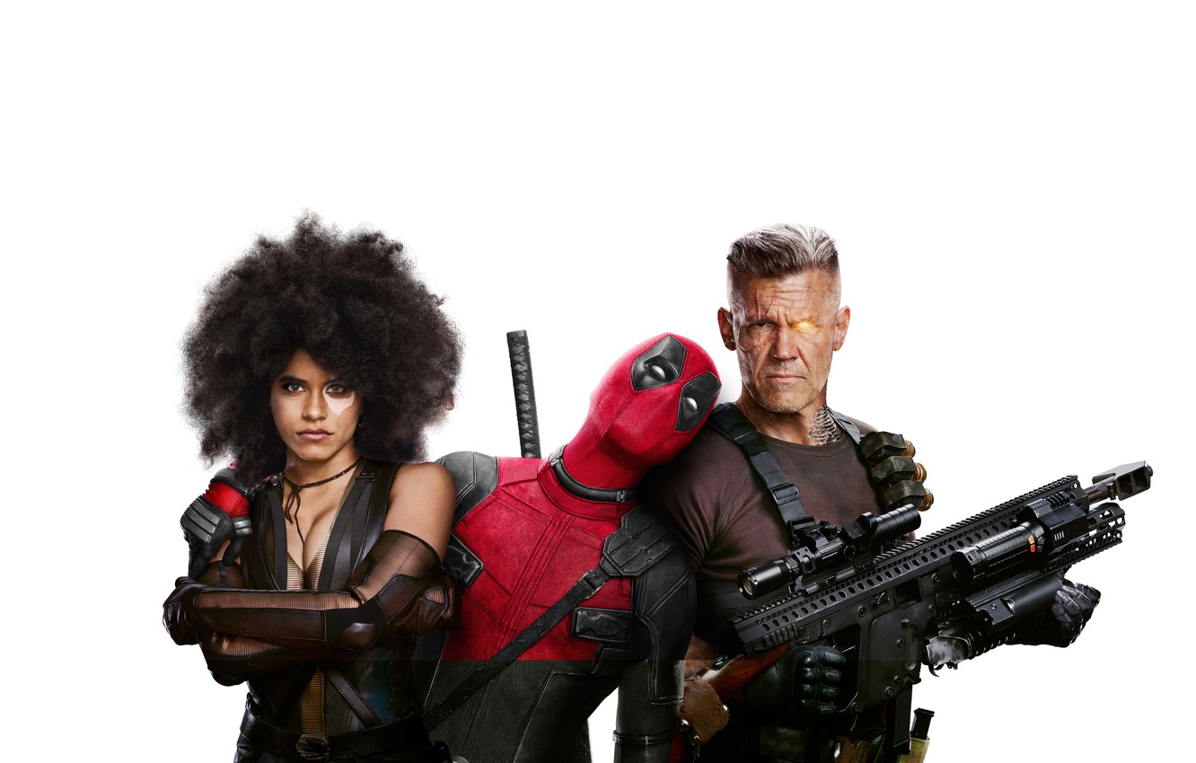 Ryan Reynolds And Morena Baccarin In Deadpool Wallpapers