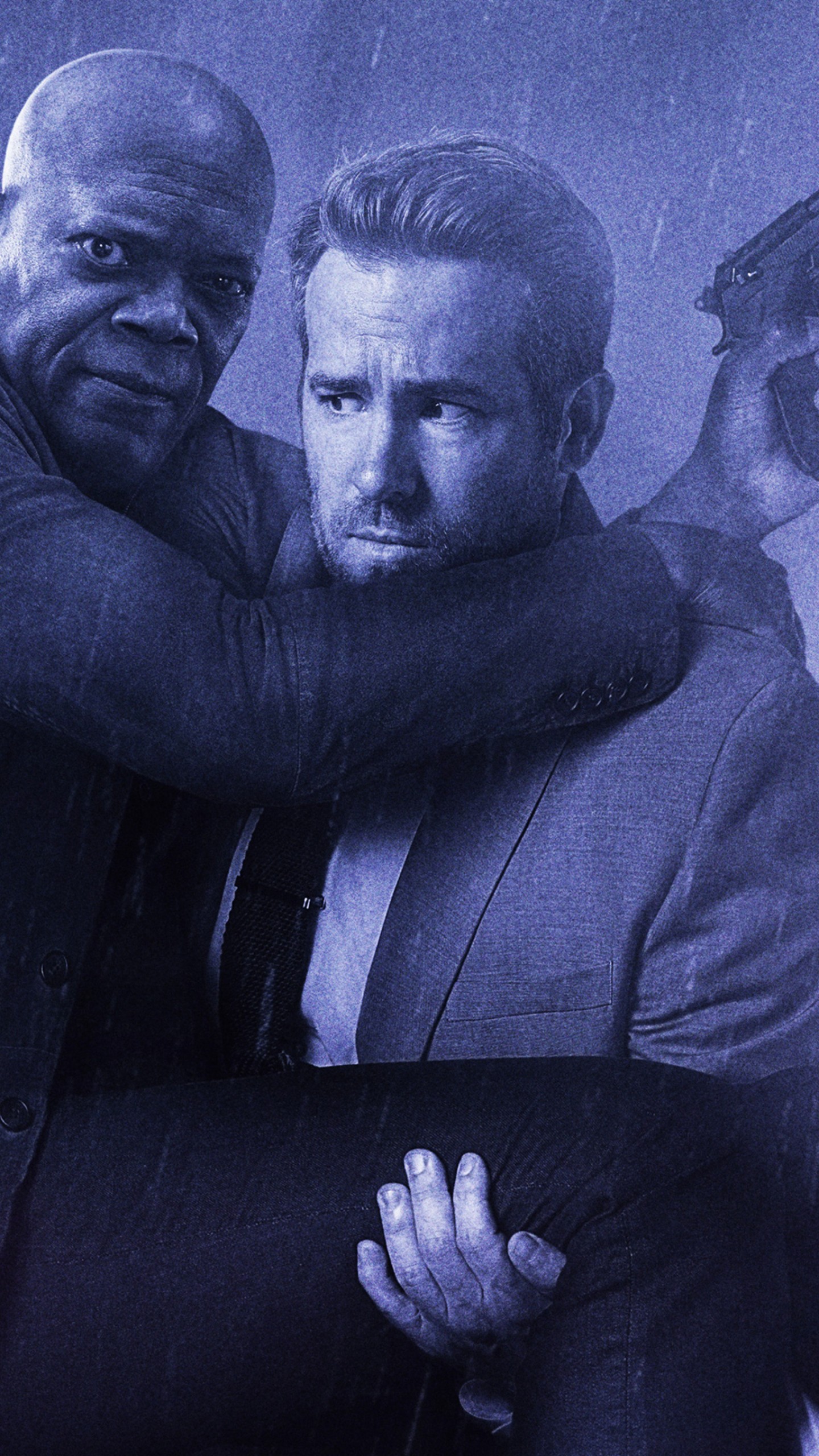 Ryan Reynolds And Samuel L Jackson In The Hitmans Bodyguard Wallpapers