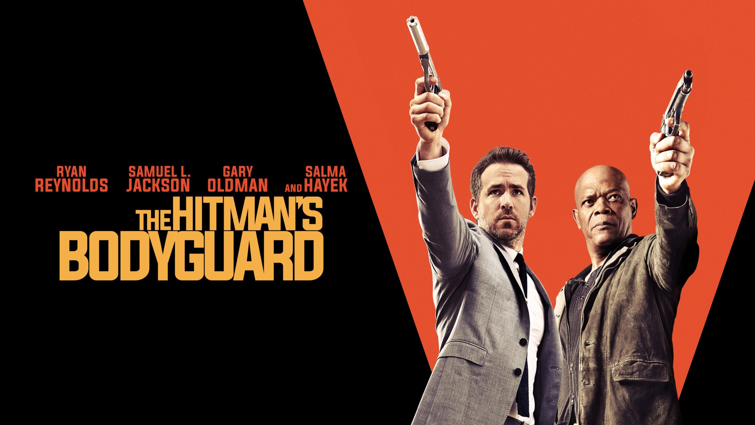 Ryan Reynolds And Samuel L Jackson In The Hitmans Bodyguard Wallpapers