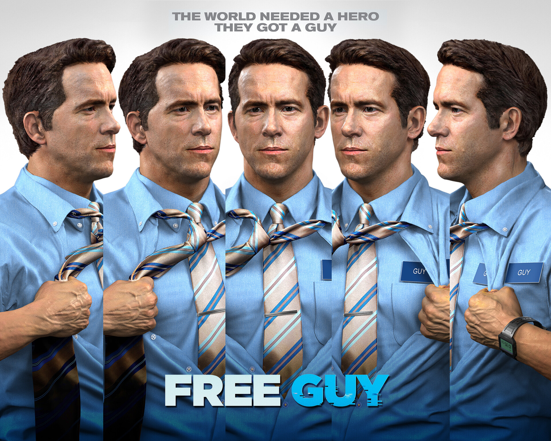 Ryan Reynolds Free Guy Poster Wallpapers