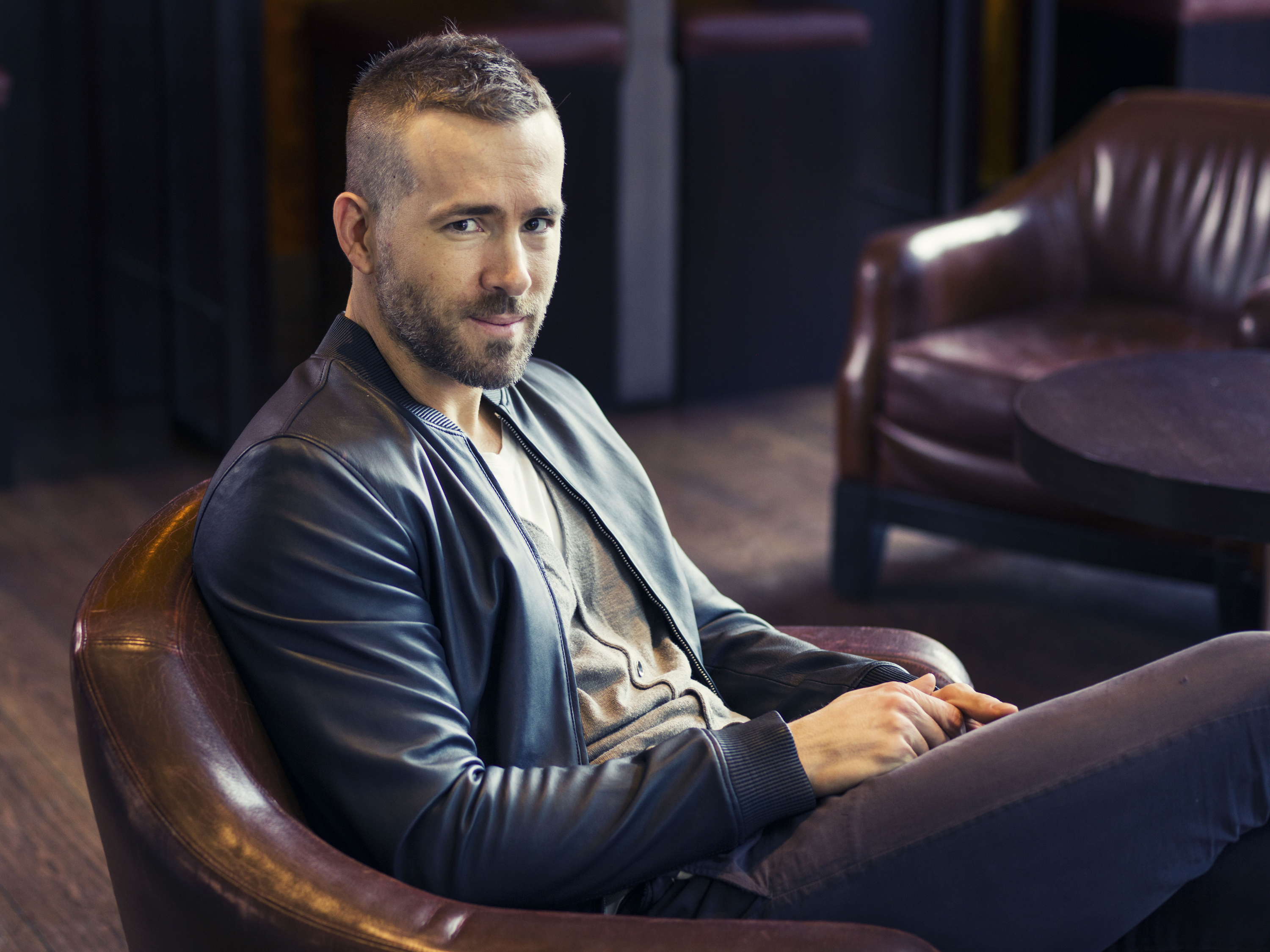 Ryan Reynolds Portrait Photoshoot Wallpapers