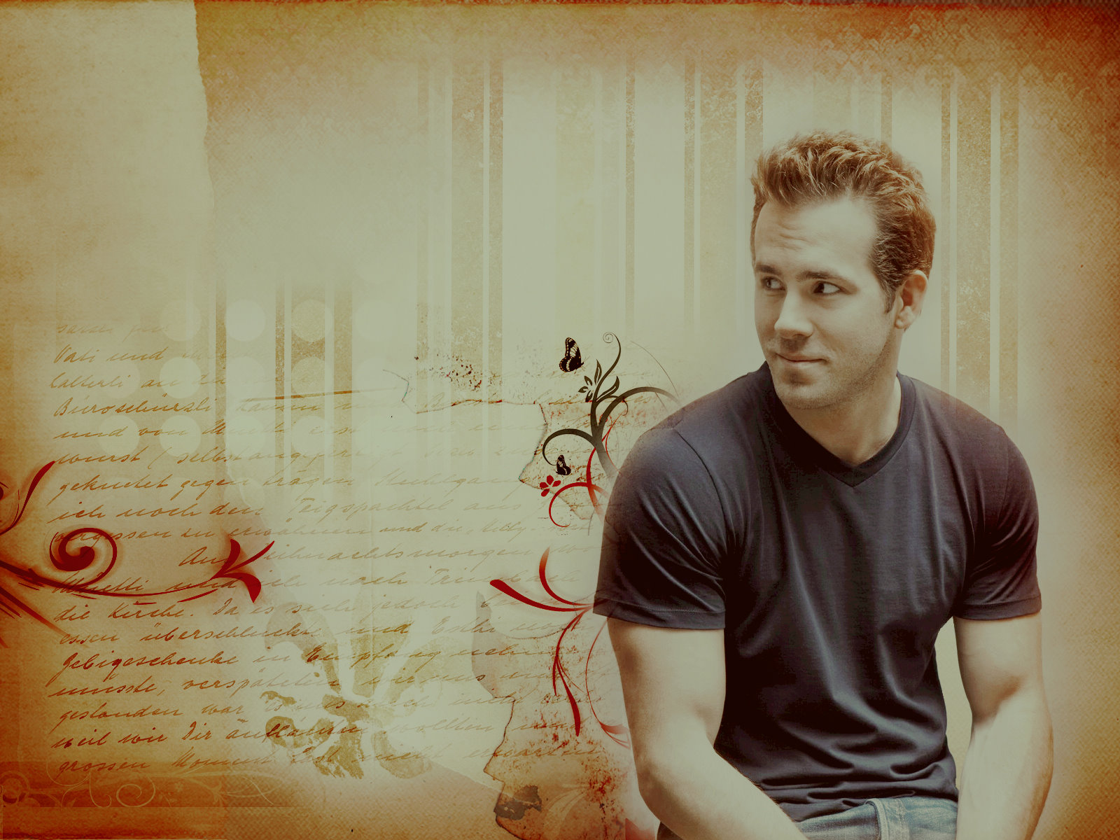 Ryan Reynolds Portrait Wallpapers