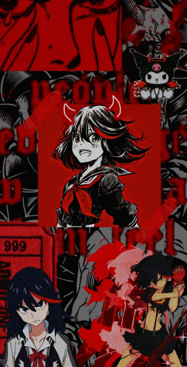 Ryuko Matoi In Kill La Kill Wallpapers