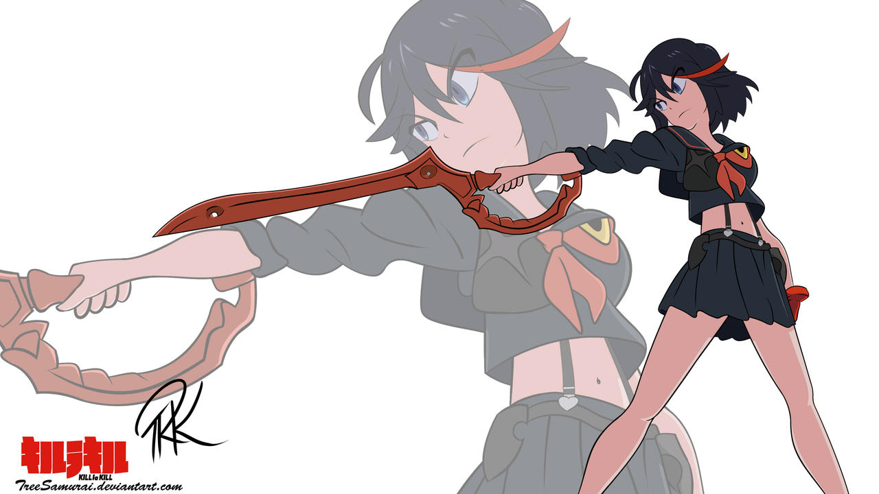 Ryuko Matoi In Kill La Kill Wallpapers