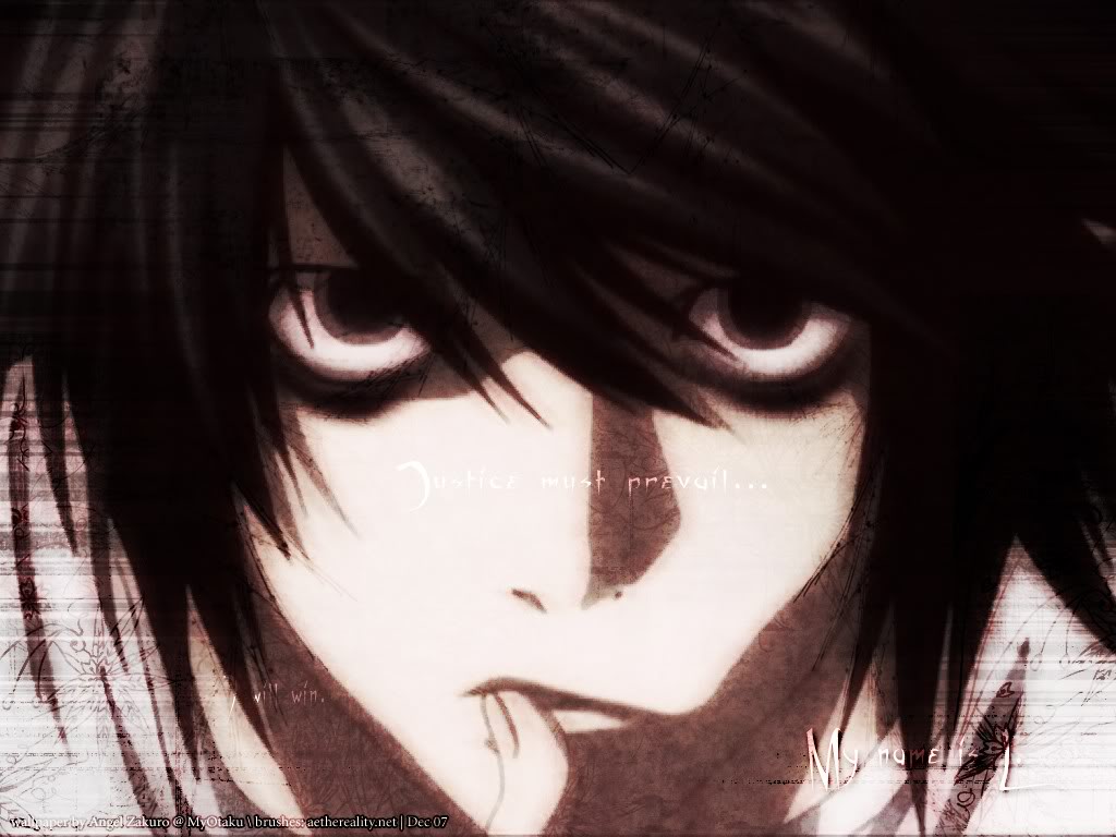 Ryuzaki Death Note Wallpapers