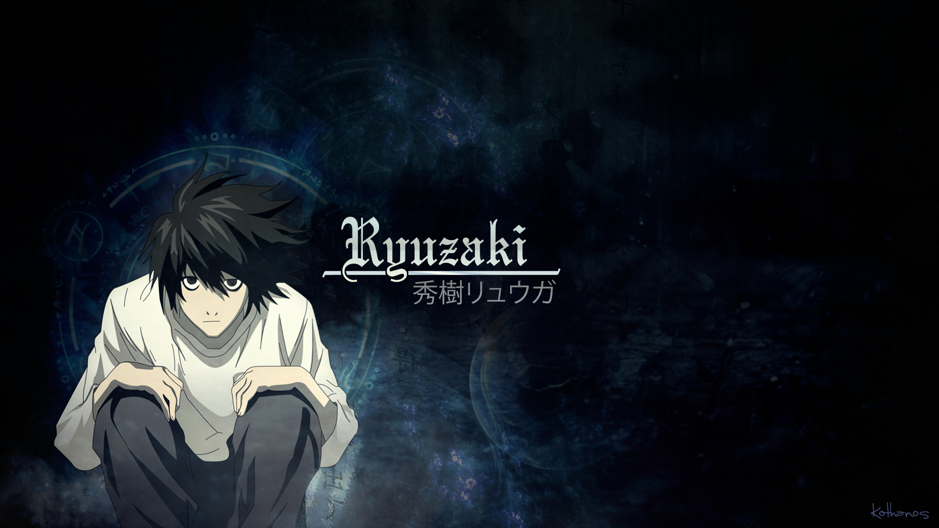 Ryuzaki Death Note Wallpapers