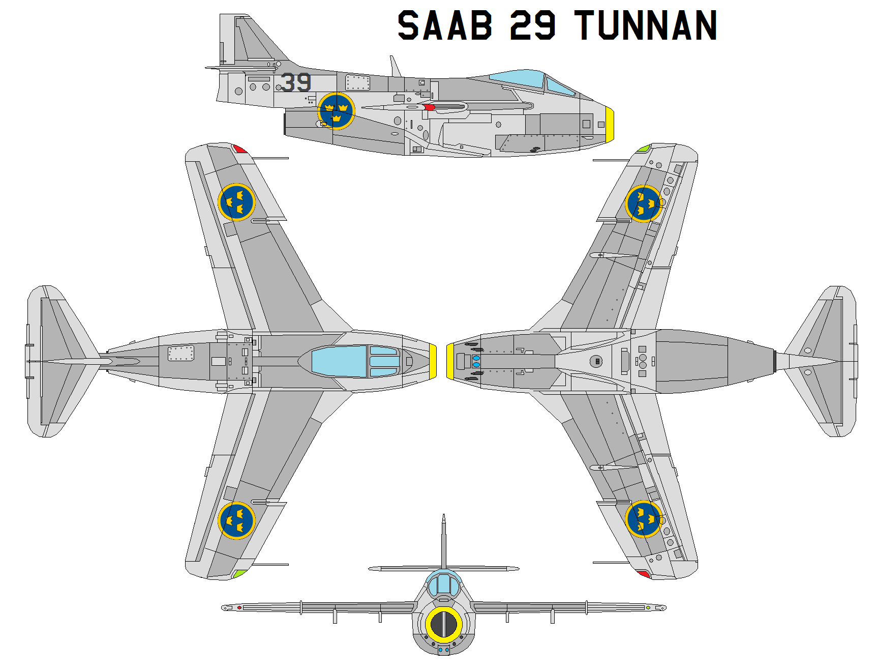 Saab 29 Tunnan Wallpapers