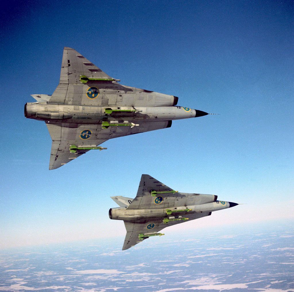 Saab 35 Draken Wallpapers