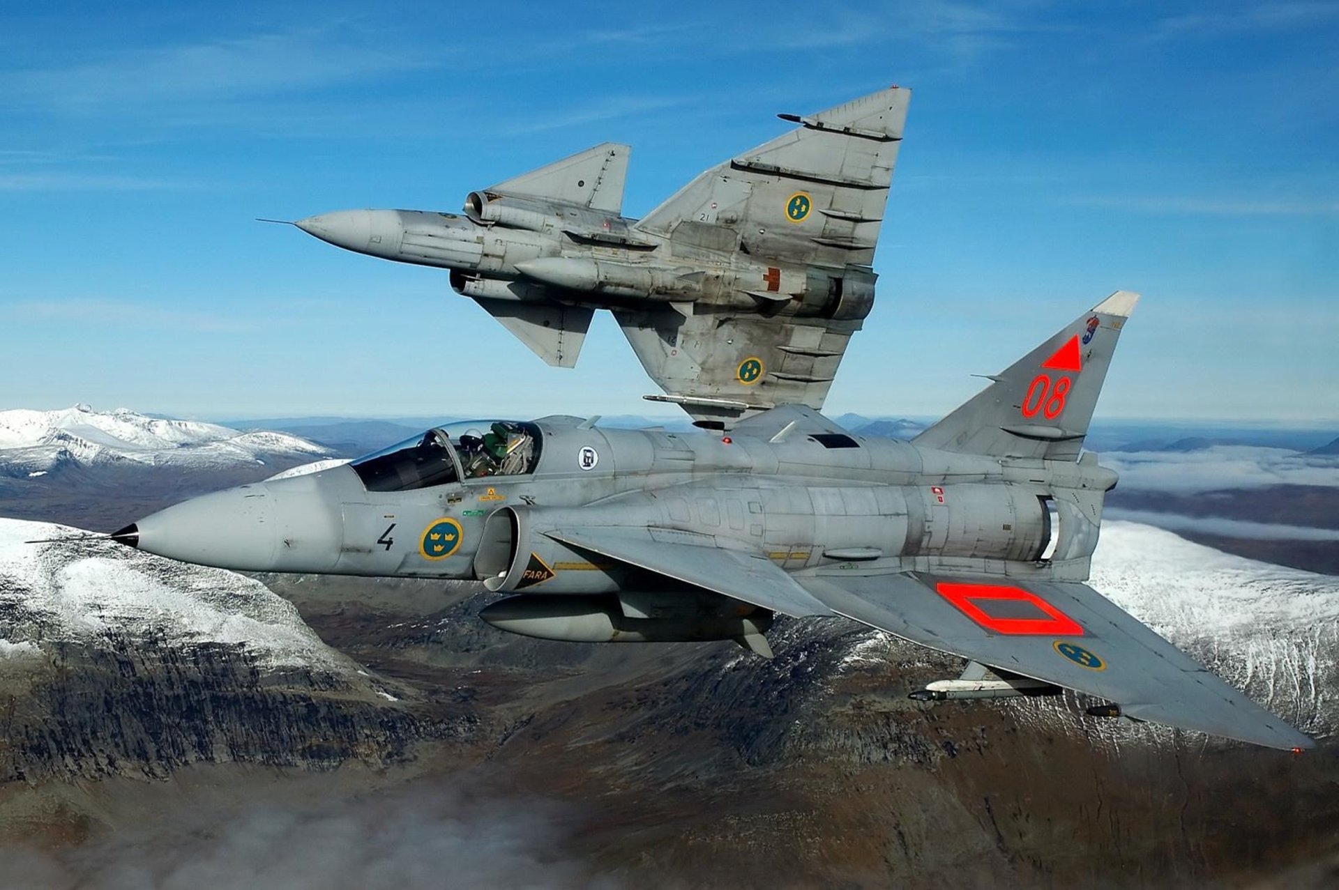 Saab 37 Viggen Wallpapers