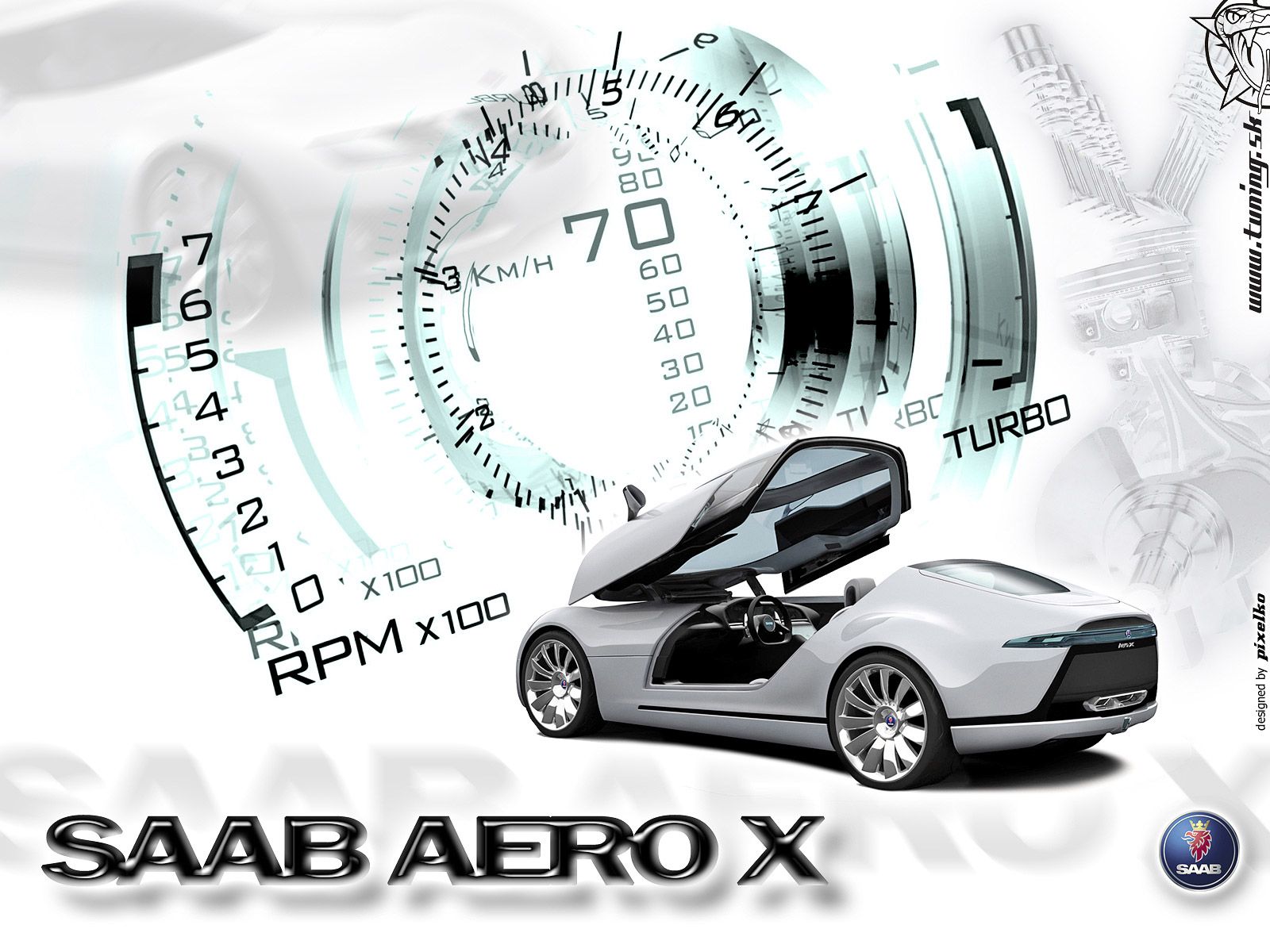 Saab Aero-X Wallpapers